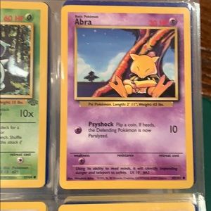 Abra 1999 Pokémon card
